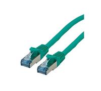 Cordon ROLINE S/FTP(PiMF) Cat.6A / 10 Gigabit, LSOH, Component Level, vert, 0,3 m