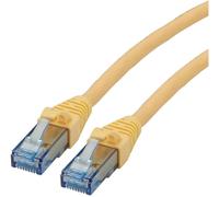 ROLINE 21152722 - Câble patch Cat.6A UTP, LSOH, jaune, 2 m