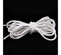 Cordon rond en Silicone blanc de 10M, garniture de joint d'étanchéité en mousse de caoutchouc de Silicone, diamètre 2-25mm, barre de bande de cordon en éponge 1 pièce(3mm)