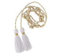 Cordon sacerdotal Blanc Or pour Aube avec Gland