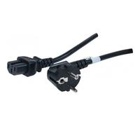 Alcasa Cordon d'alimentation CEE7/C15 - Noir 1,8 m