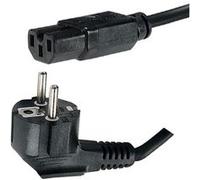 Cordon secteur pour appareil chauffants 2 m Noir Noir G