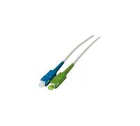 Cordon simplex fibre optique OS2 LS0H sc-apc-sc - 2 0 m
