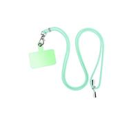Cordon Smartphone Universel Coque et Étui Nylon Tressé Réglable 90cm Vert