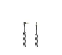 Hama Cordon spiralé jack mâle 3,5 mm 90° - connecteur mâle stéréo 1,5 m