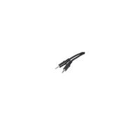 Cordon stéreo Jack 3.5 mm noir - 1,5 m
