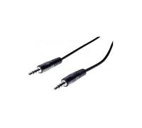 Cordon stéreo jack 3.5mm Male vers Male - 1,5 Mètre