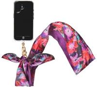 Cordon téléphone FORCE CASE foulard Flower rouge