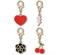 Force Case Charms pour bandoulière LOVE - Lot de 4 universel multicolore pour tour de cou