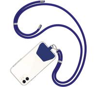 Cordon Telephone Portable, Collier Téléphone Portable, Universelle Capes De Collier De Longe Compatibles Avec Plupart Des Smartphones (Bleu)[Car781356]
