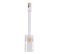 Cordon téléphonique Detanglers Lot de 3 - Extended rotatif - Blanc - Cordon téléphonique Peigne à démêler Dragontrading®