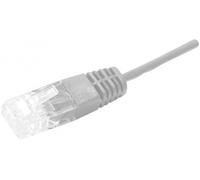 Cordon téléphonique RJ45 / RJ45 UTP 1 paire 4/5 gris - 1 m