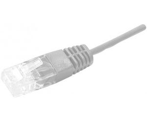 Cordon téléphonique RJ45 / RJ45 UTP 1 paire 4/5 gris - 1 m