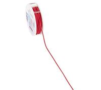Cordon tétine 1,8 mm, rouleau de 5 m - Rayon - Résistant à la sueur (rouge)