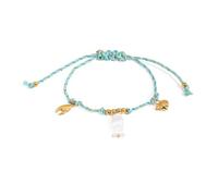 Cordon tissé léger sur le thème de la mer avec décorations de coquillages naturels Bracelet unique pour un usage quotidien Tendance Adolescent, taille unique, Comme décrit