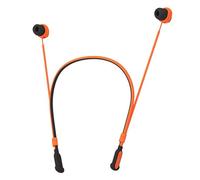 Cordon tour de cou anti-perte pour Sony WF-1000XM6, cordon de protection en silicone souple antidérapant et anti-chute pour écouteurs (orange)