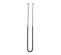 Cordon tour de cou confortable en silicone pour Pixel Buds Pro2 Design antidérapant pour un maintien sûr des écouteurs (Noir)