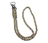 Cordon Tour de Cou en Paracorde, Laniere porte Clé, Lanière pour Clés et Carte D'identité, Lanyard Paracord Accessoires porte-Clés Avec Mousqueton pour Clés Carte D'identité Téléphone Portable Caméra