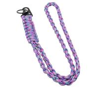 Cordon Tour de Cou en Paracorde, Laniere porte Clé, Lanière pour Clés et Carte D'identité, Lanyard Paracord Accessoires porte-Clés Avec Mousqueton pour Clés Carte D'identité Téléphone Portable Caméra