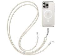 Cordon Tour du Cou avec Cable USB-C Série Lanyard OntheGo Charge Rapide Beige