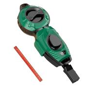 Cordon traceur craie | Rapide automatique rétractable instrument précis avec marqueur | Bobine ligne craie | Menuiserie bâtiment ébénisterie toiture cloison sèche mesure exacte appareil ABS résistant