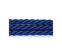 Cordon Tressé Bleu Foncé Ø 4 Mm Au Mètre