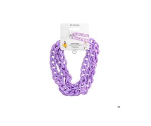 Cordon Universel - Bigben - Mailles Violet - Nylon - Compatible avec smartphones - Amovible