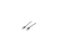 Cordon USB 2.0 type A / A gris - 1,0 m