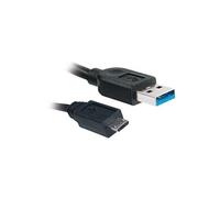 Cordon USB 2.0 USB-A/Micro USB - Mâle/Mâle - Noir - 2m