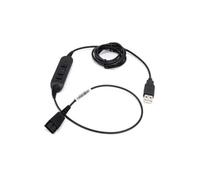 Cordon USB 260 - CLEYVER - Connectez vos casques QD aux PC/Mac avec facilité et commandes intégrées