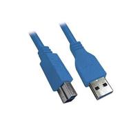 Cordon USB 3.0 type A / B noir - 1,8 m Noir G