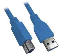 Cordon USB 3.0 type A / B noir - 1,8 m