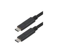 Cordon USB-C mâle / USB-C mâle - ERARD - 2m - Noir