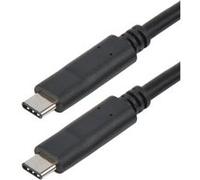 Erard Cordon USB-C mâle/mâle 2 m Noir