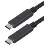 Cordon USB-C mâle / USB-C mâle - ERARD - 1m - Noir