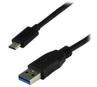 Câble USB 3.1 type C mâle / USB 3.0 type A mâle - 1m