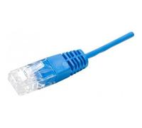 Cordon téléphonique RJ45 / RJ45 UTP 1 paire 4/5 bleu - 3 m
