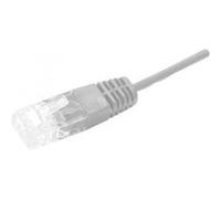 Cordon téléphonique RJ45 / RJ45 UTP 1 paire 4/5 gris - 2 m