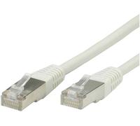 VALUE - Cordon de raccordement - RJ-45 (M) pour RJ-45 (M) - 15 m - FTP - CAT 5e - gris