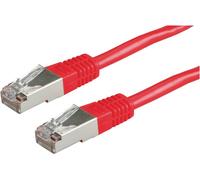 VALUE Cordon LAN Cat 6 Cable réseau S-FTP Ethernet avec connecteur RJ45 rouge 10 m