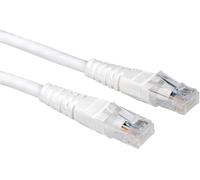 Cordon VALUE Cat.6 (Classe E) UTP confectionné, blanc, 10 m