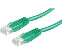 VALUE Cordon LAN Cat 6 | Câble réseau UTP Ethernet avec connecteur RJ45 | vert 10 m