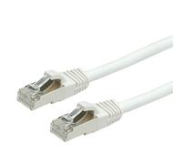 Cordon VALUE Cat.6 S/FTP LSOH, blanc, 5,0 m