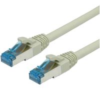 Cordon VALUE Cat.6A A) / 10 Gigabit S/FTP, LSOH, gris, 5 m