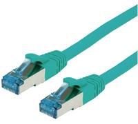 VALUE - Cordon de raccordement - RJ-45 (M) pour RJ-45 (M) - 20 m - SFTP, PiMF - CAT 6a - sans halogène, moulé, sans crochet, bloqué - vert