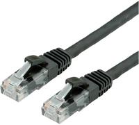 VALUE - Cordon de raccordement - RJ-45 (M) pour RJ-45 (M) - 20 m - UTP - CAT 6a - moulé, sans crochet - noir, RAL 9011