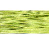 Cordon Vert Pomme Coton Ciré Ø 1mm 20 M