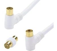 Cordons coaxiaux TV et satellite ITC ERARD CONNECT 4501 Blanc G