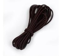 Cordons de Serrage de Rechange Corde élastique Ronde en Caoutchouc colorée, 5/10/20M, 4mm, Cordon for Cheveux, Couture, Ceinture de Ligne, Serrage Manuel(Coffee,10METERS(2 Rolls)_4MM)