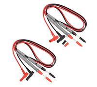 Cordons de test pour multimètre YACSEJAO AC DC 1000V 3.3FT/1M Digital Laboratory Multimeter Voltmeter Test Lead Probe Wire Cable Banana Plug Connector (20A)